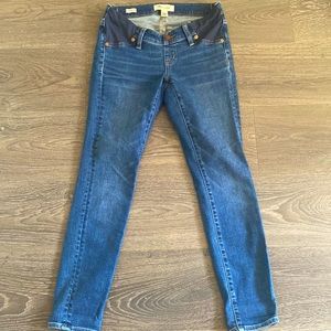 Madewell maternity skinny jeans
